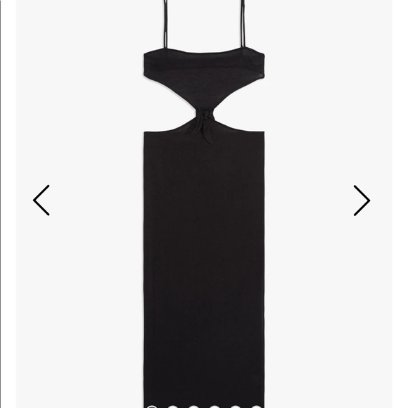 NWT WEWOREWHAT KNIT MIDI DRESS - Picture 5 of 8